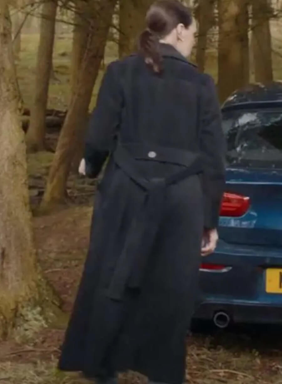 Nia Emine Missing You 2025 Black Trench Coat