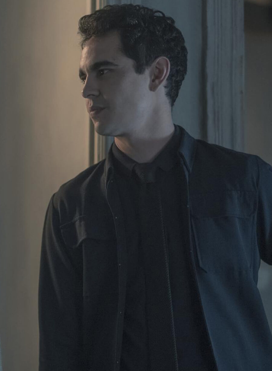 Nick Blaine The Handmaid's Tale Black Jacket