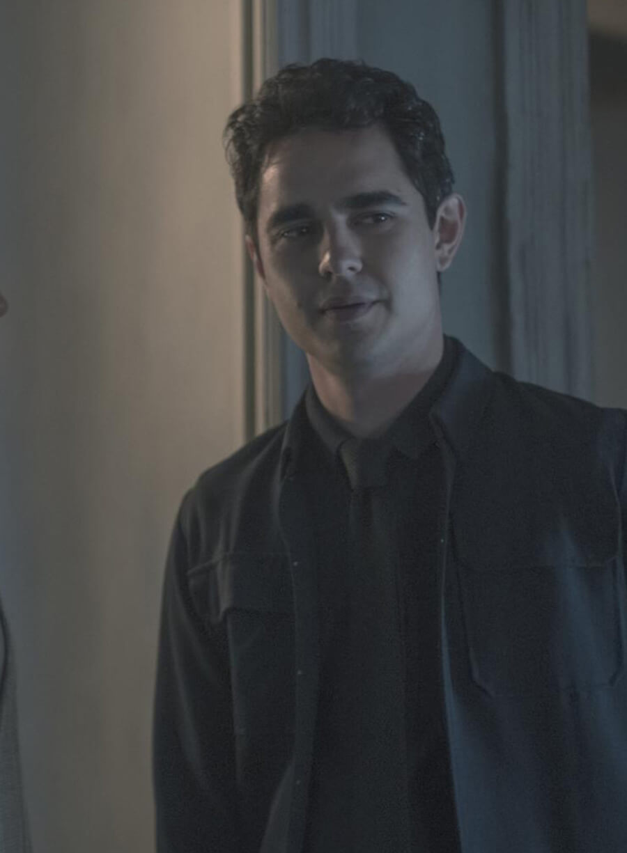 Nick Blaine The Handmaid's Tale Black Jacket