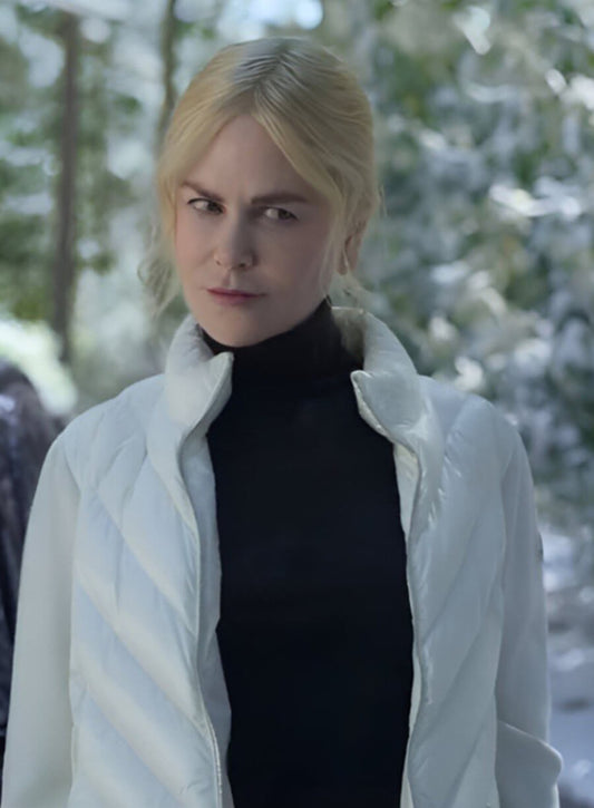 Nicole Kidman A Family Affair White Puffer Jacket