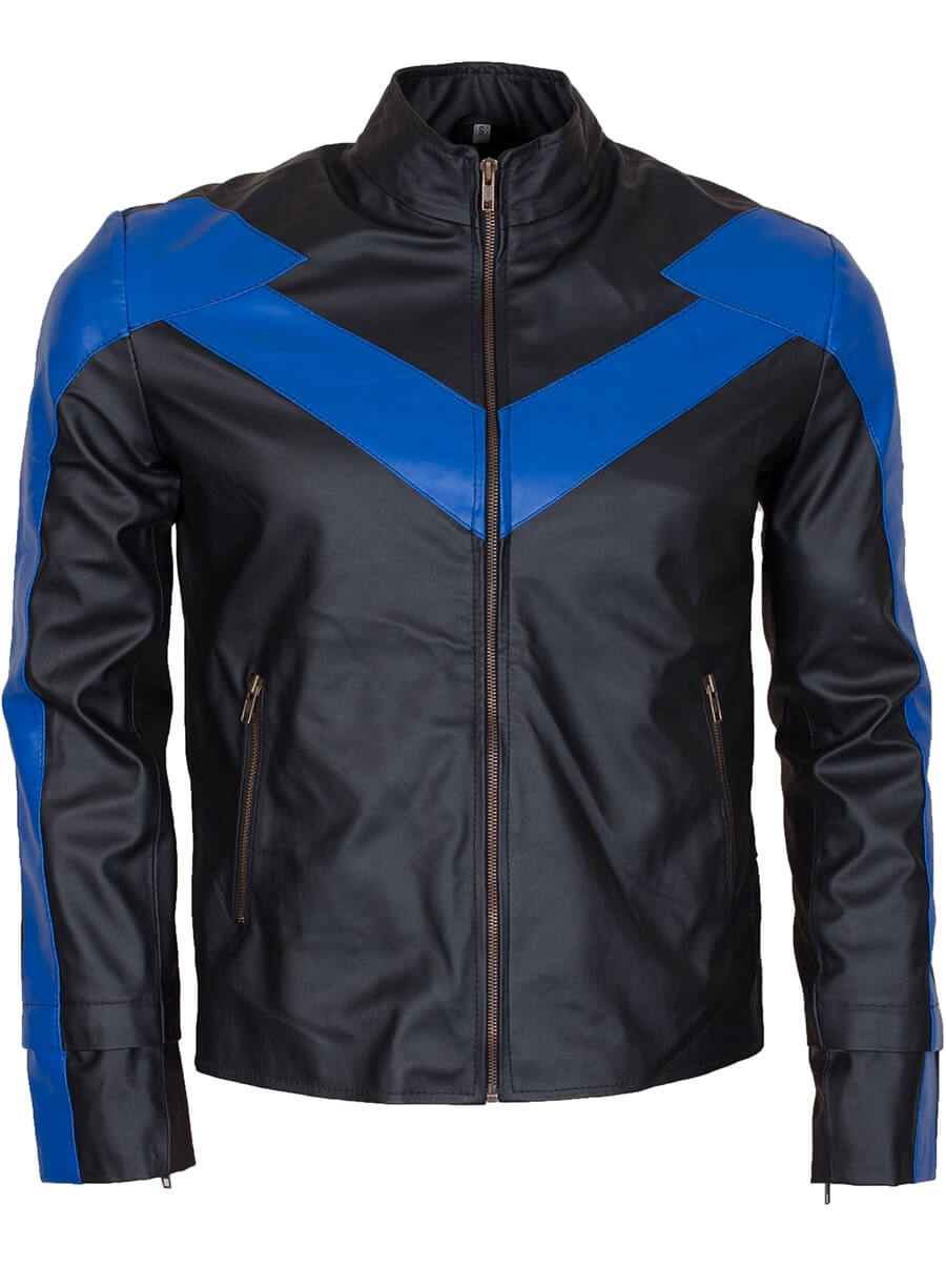 Nightwing Dick Grayson Leather Jacket