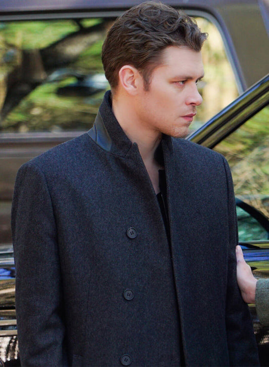 Niklaus Mikaelson The Originals S03 Black Wool Coat