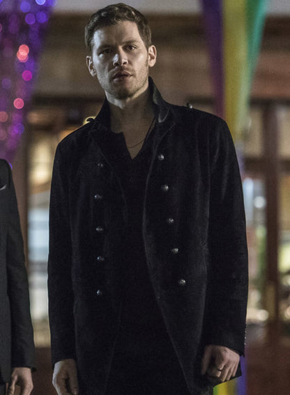 Niklaus Mikaelson The Originals S05 Black Wool Coat