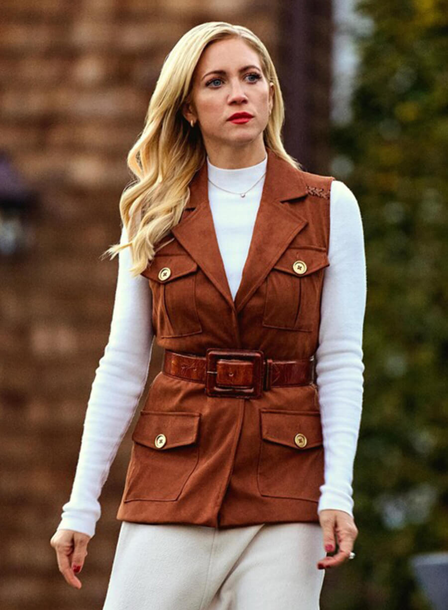 Nina Jarvis The Beast in Me 2025 Suede Vest