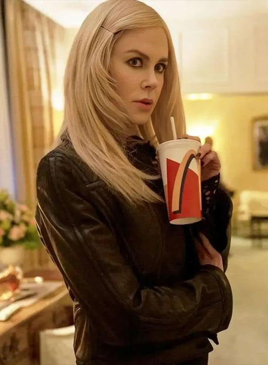 Nine Perfect Strangers Nicole Kidman Leather Jacket