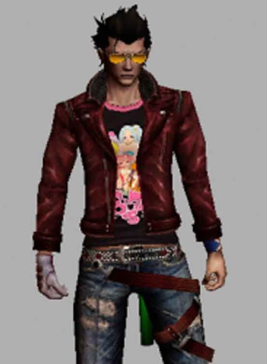 No More Heroes Travis Touchdown Red Jacket