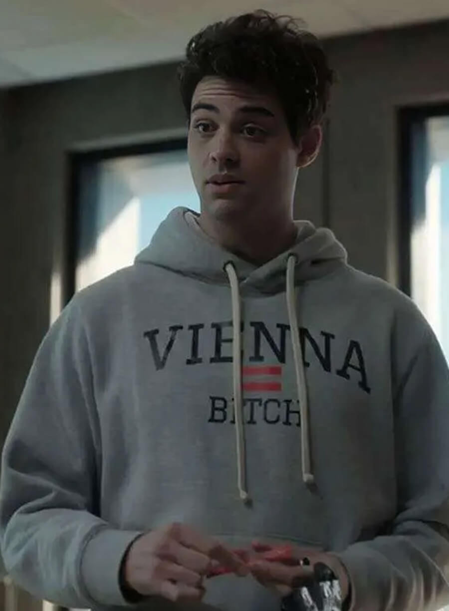 Noah Centineo The Recruit Gray Hoodie