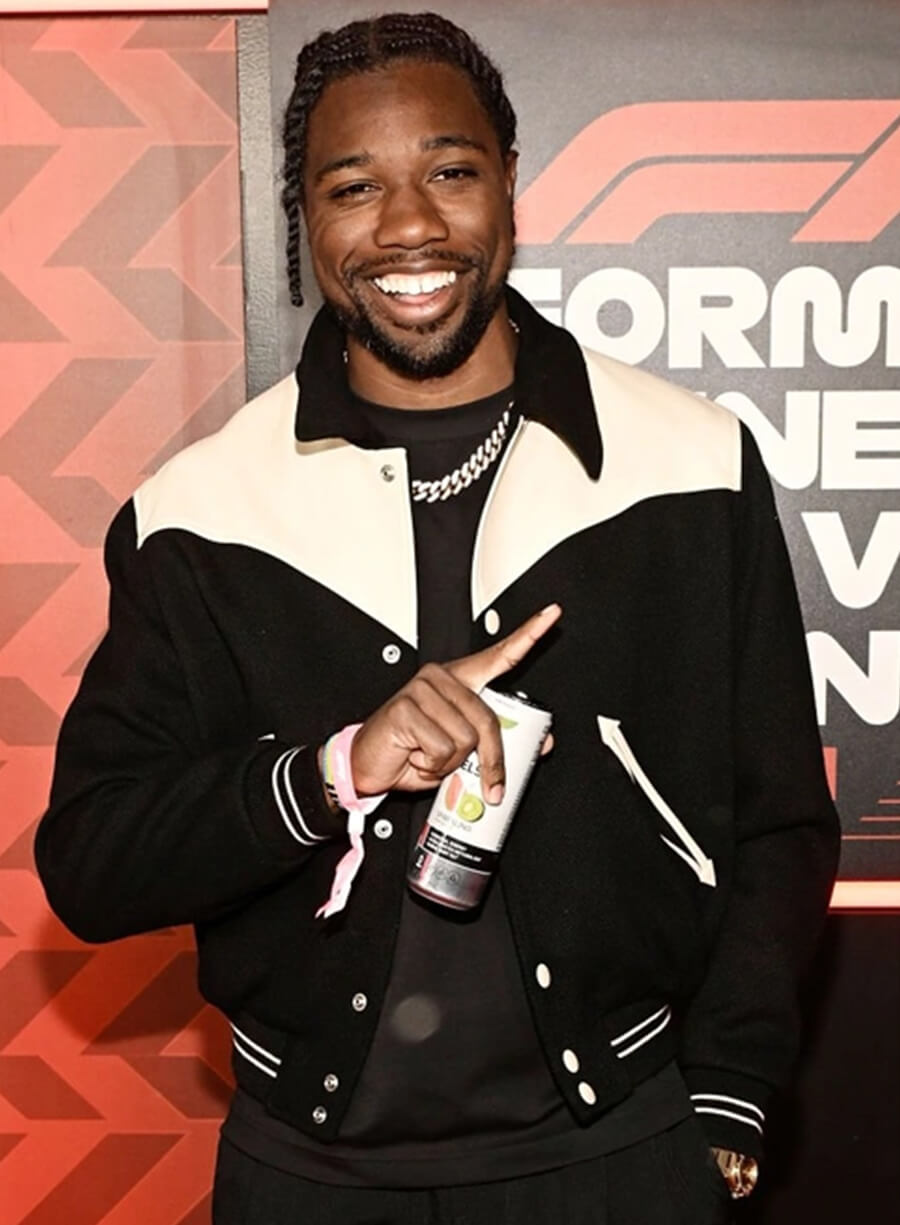 Noah Lyles Las Vegas Grand Prix 2024 Varsity Jacket