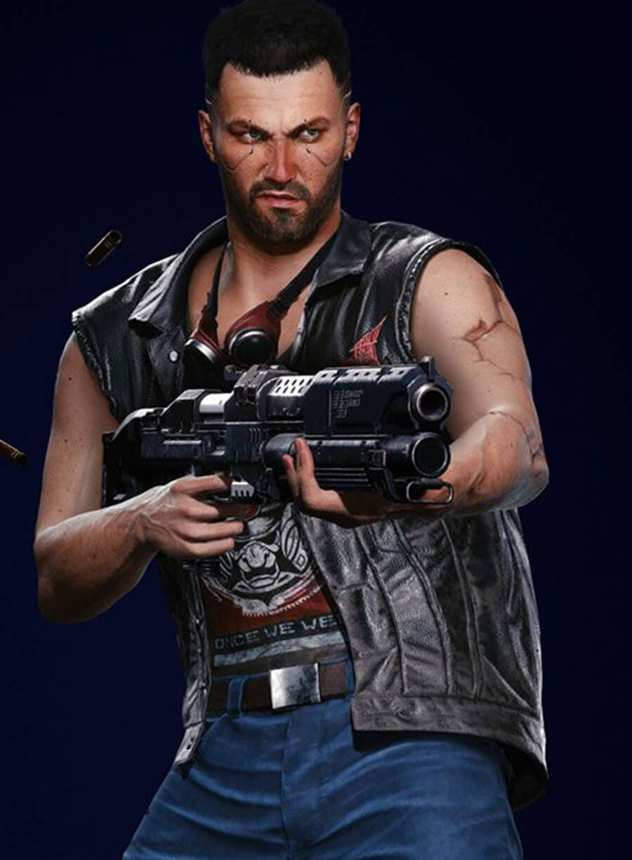 Nomad Cyberpunk 2077 V Black Vest