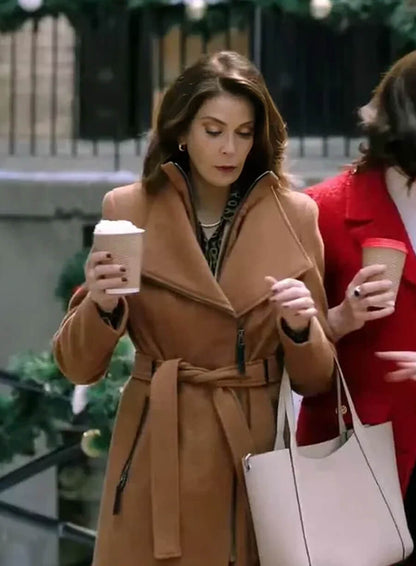 Nora Winters How to Fall in Love by Christmas Trench Coat