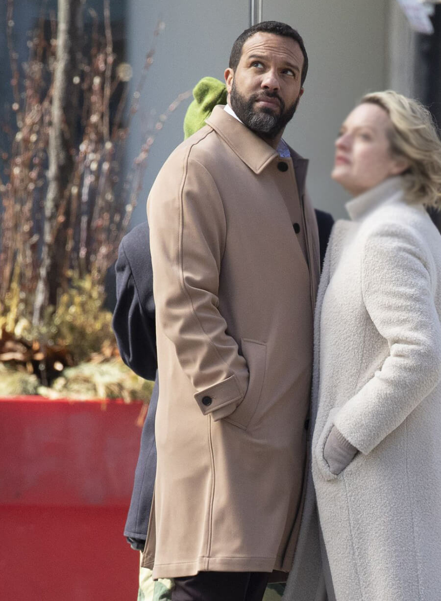 O-T Fagbenle Luke The Handmaid's Tale Brown Coat