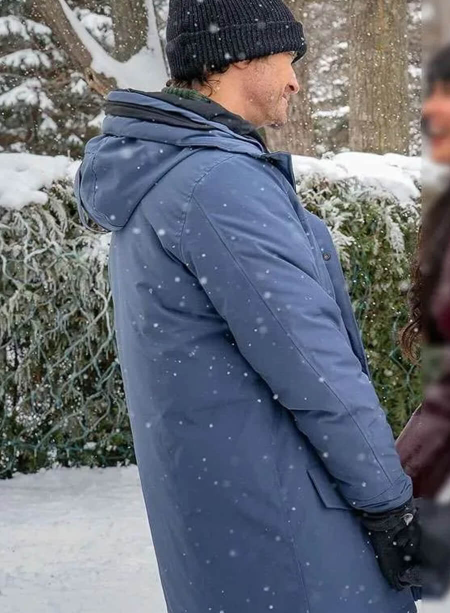Oliver Hudson A Merry Little Ex-Mas Hooded Jacket