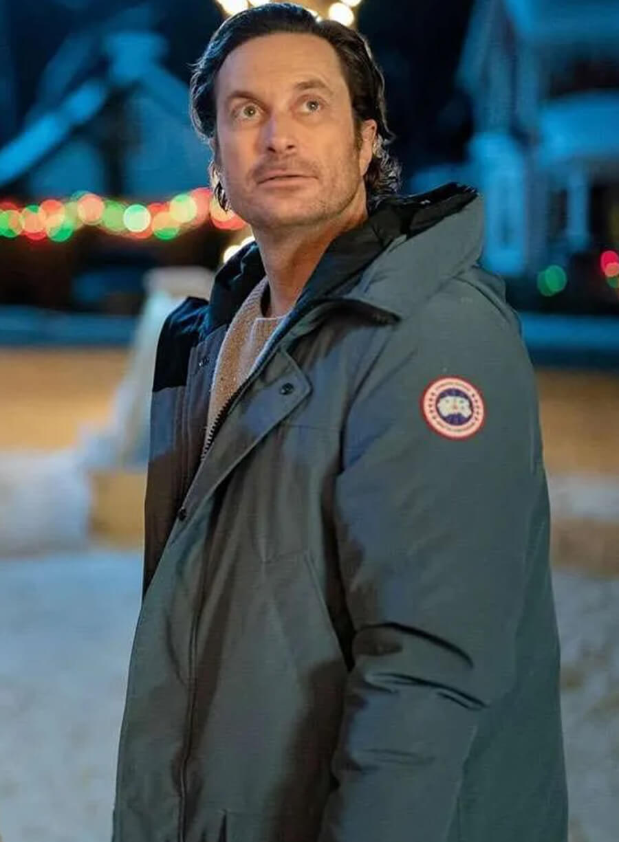 Oliver Hudson A Merry Little Ex-Mas Hooded Jacket