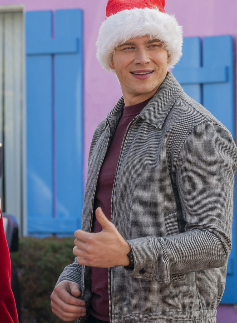 Oliver Stark 9-1-1 Grey Jacket