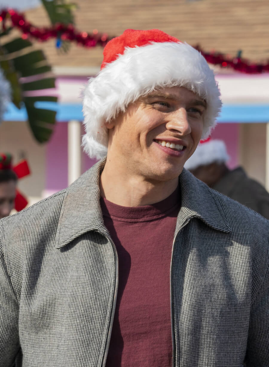 Oliver Stark 9-1-1 Grey Jacket