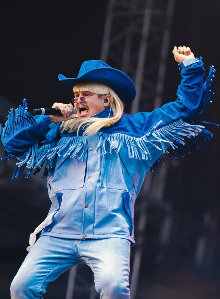 Oliver Tree Cowboy Tears Fringe Jacket