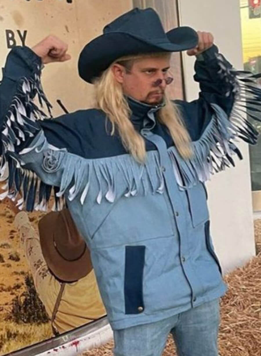 Oliver Tree Cowboy Tears Fringe Jacket