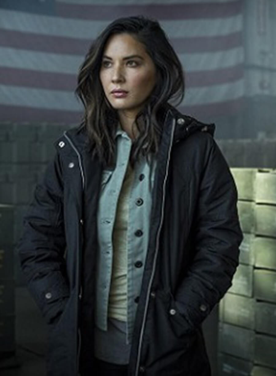 Olivia Munn Six Black Jacket