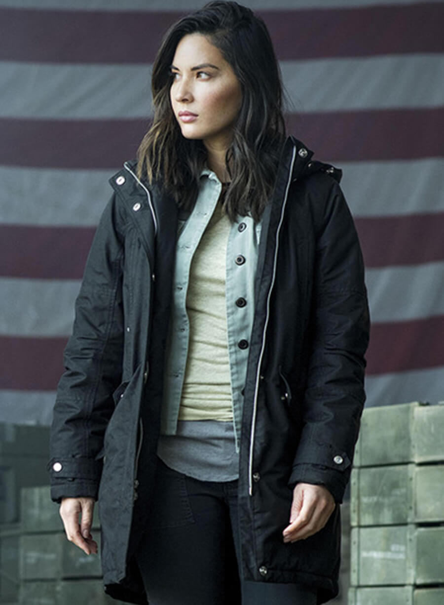 Olivia Munn Six Black Jacket