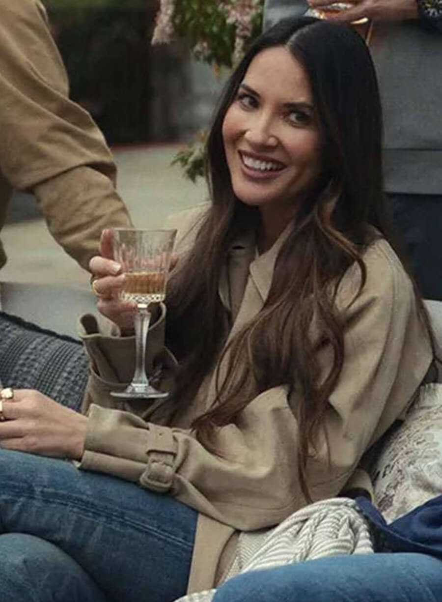 Olivia Munn Your Friends and Neighbors Coat