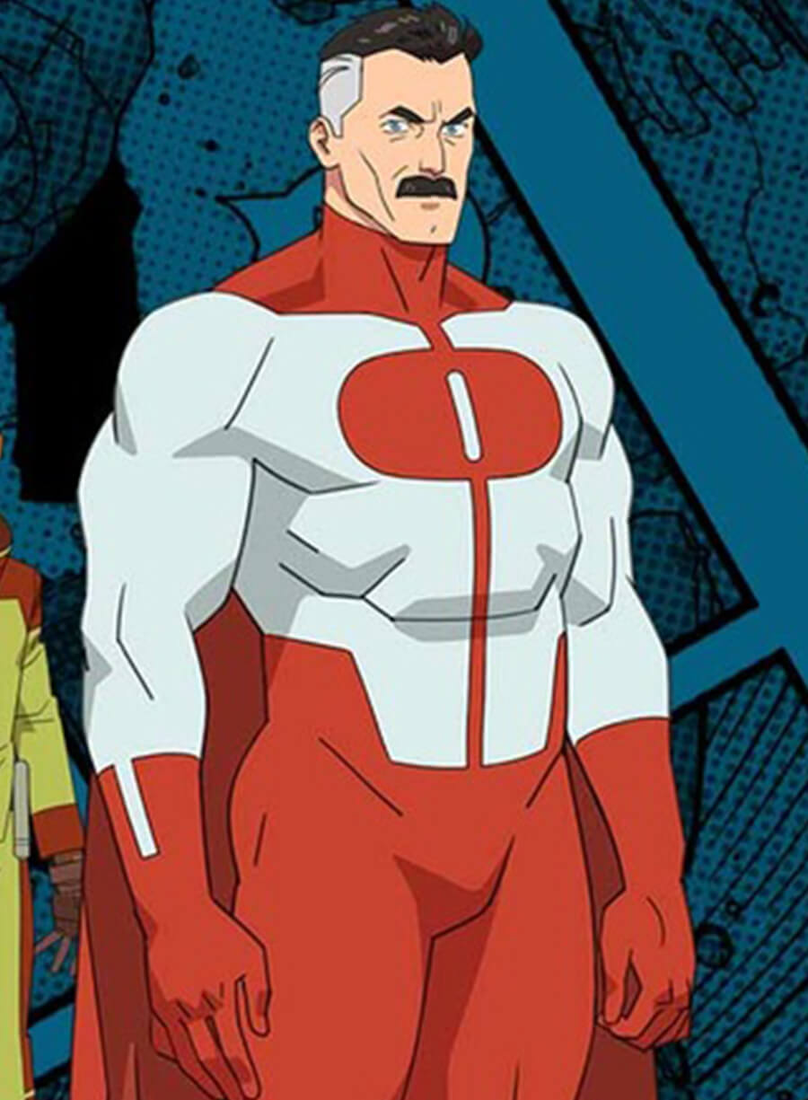 Omni Man Invincible Costume Leather Jacket
