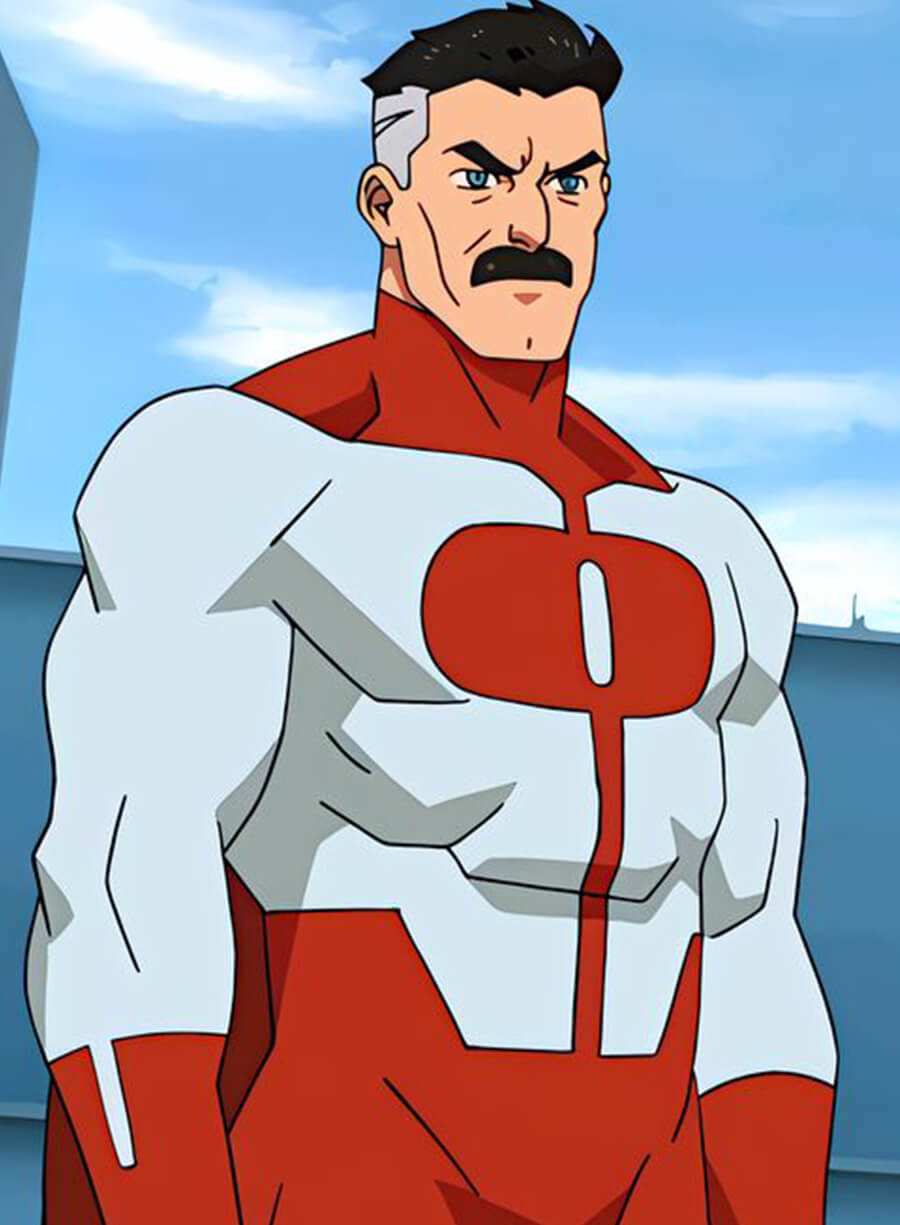 Omni Man Invincible Costume Leather Jacket