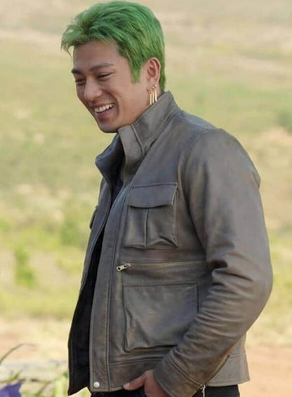 One Piece S02 Roronoa Zoro Leather Jacket