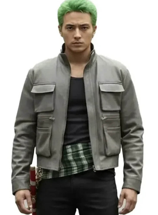 One Piece S02 Roronoa Zoro Leather Jacket