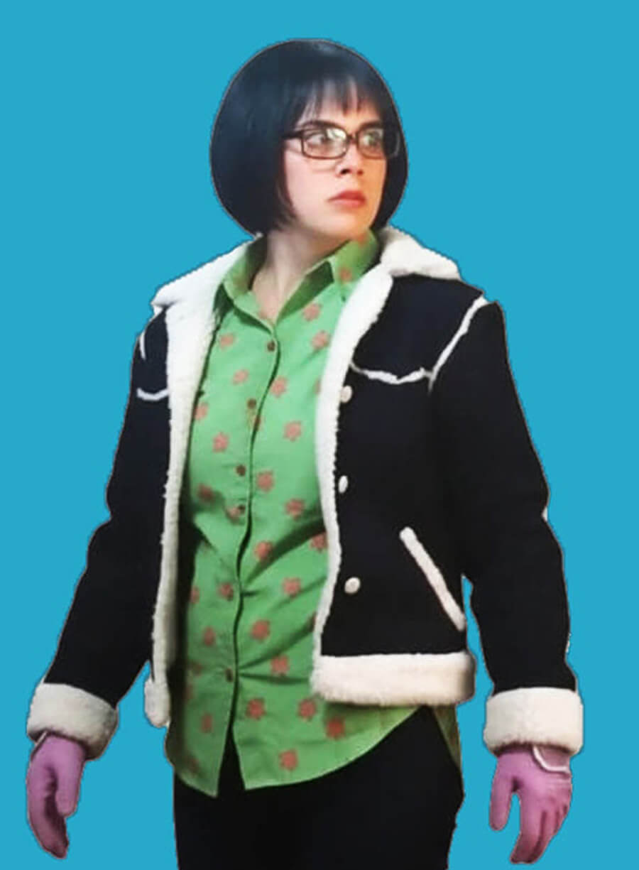 One Piece Season 02 Tashigi Blue Wool Jacket