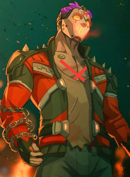Overwatch Slasher 76 Leather Jacket