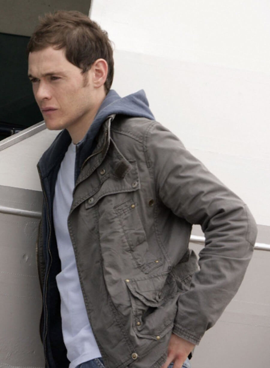 Owen Harper Torchwood Grey Cotton Jacket