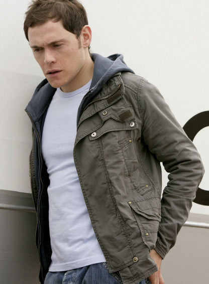 Owen Harper Torchwood Grey Cotton Jacket