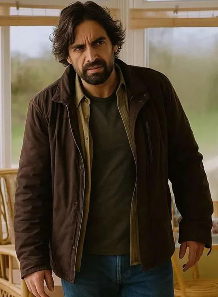 Owen McDonnell Bad Sisters S02 Brown Jacket