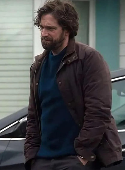 Owen McDonnell Bad Sisters S02 Brown Jacket