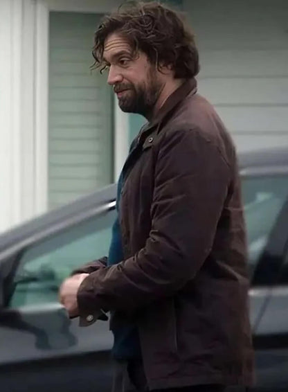 Owen McDonnell Bad Sisters S02 Brown Jacket