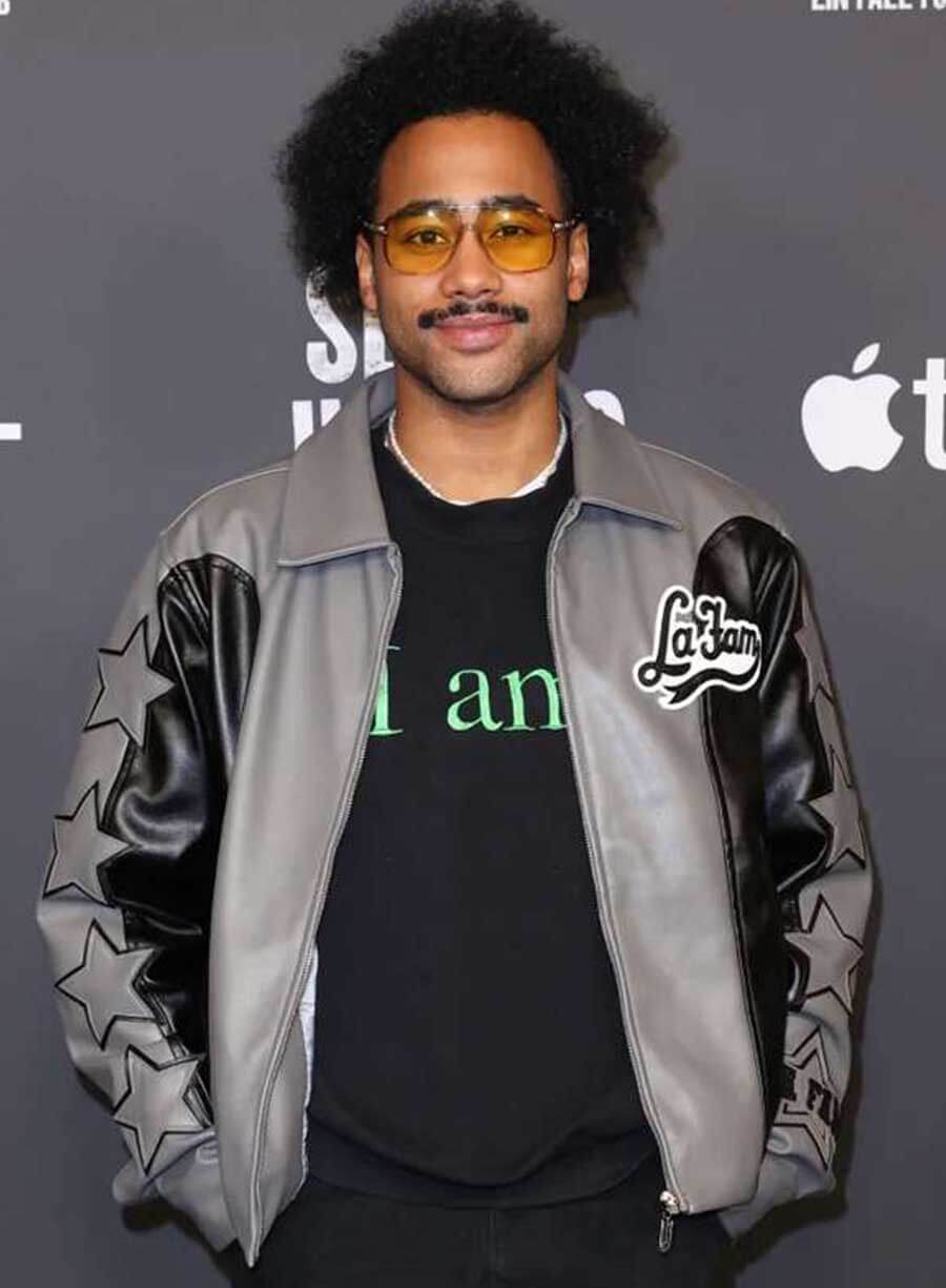 Pablo Grant Slow Horses S02 Premiere Night Leather Jacket