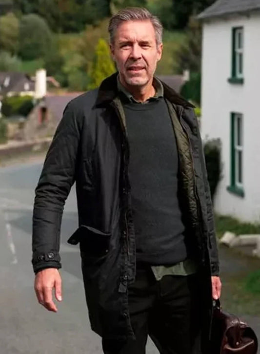 Paddy Considine Small Town Big Story S01 Black Jacket