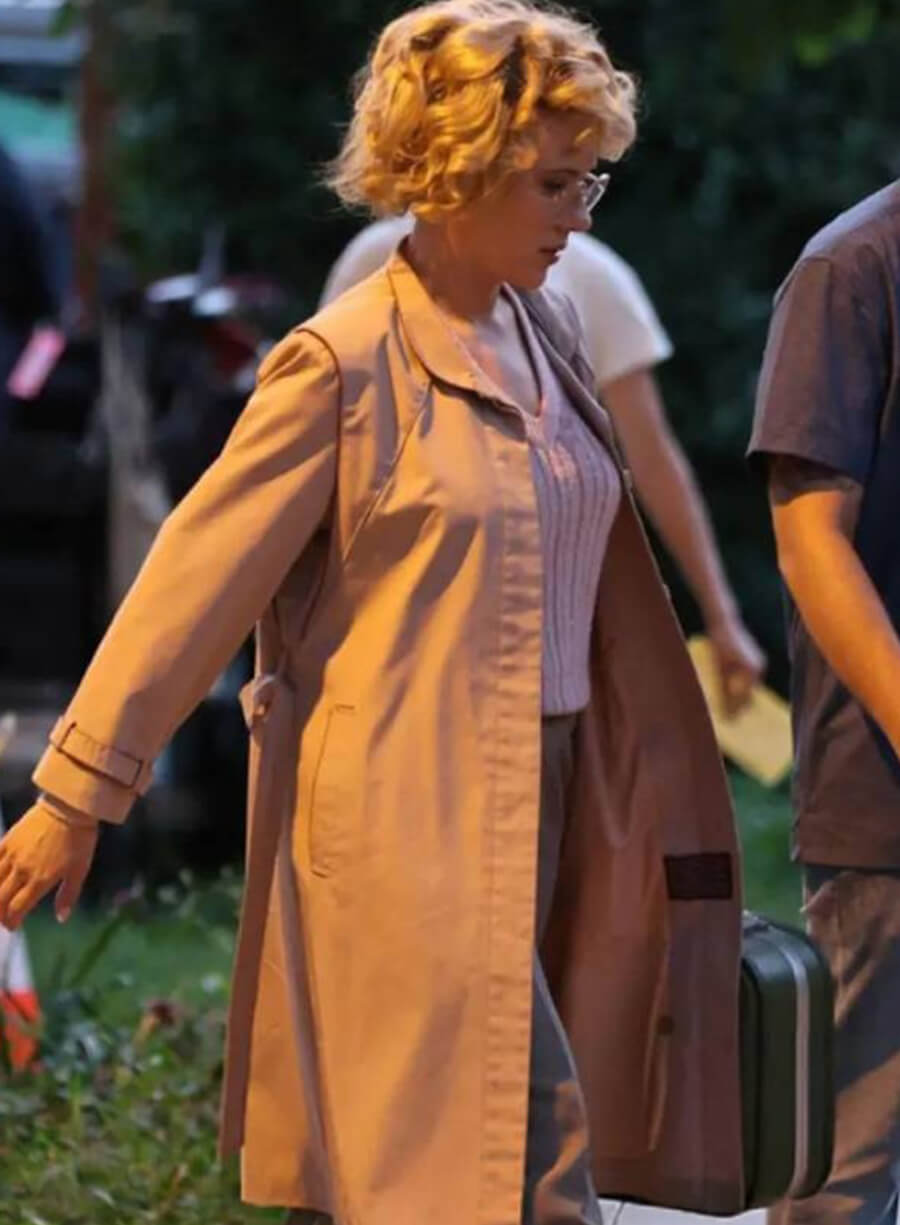 Paper Tiger 2025 Scarlett Johansson Coat