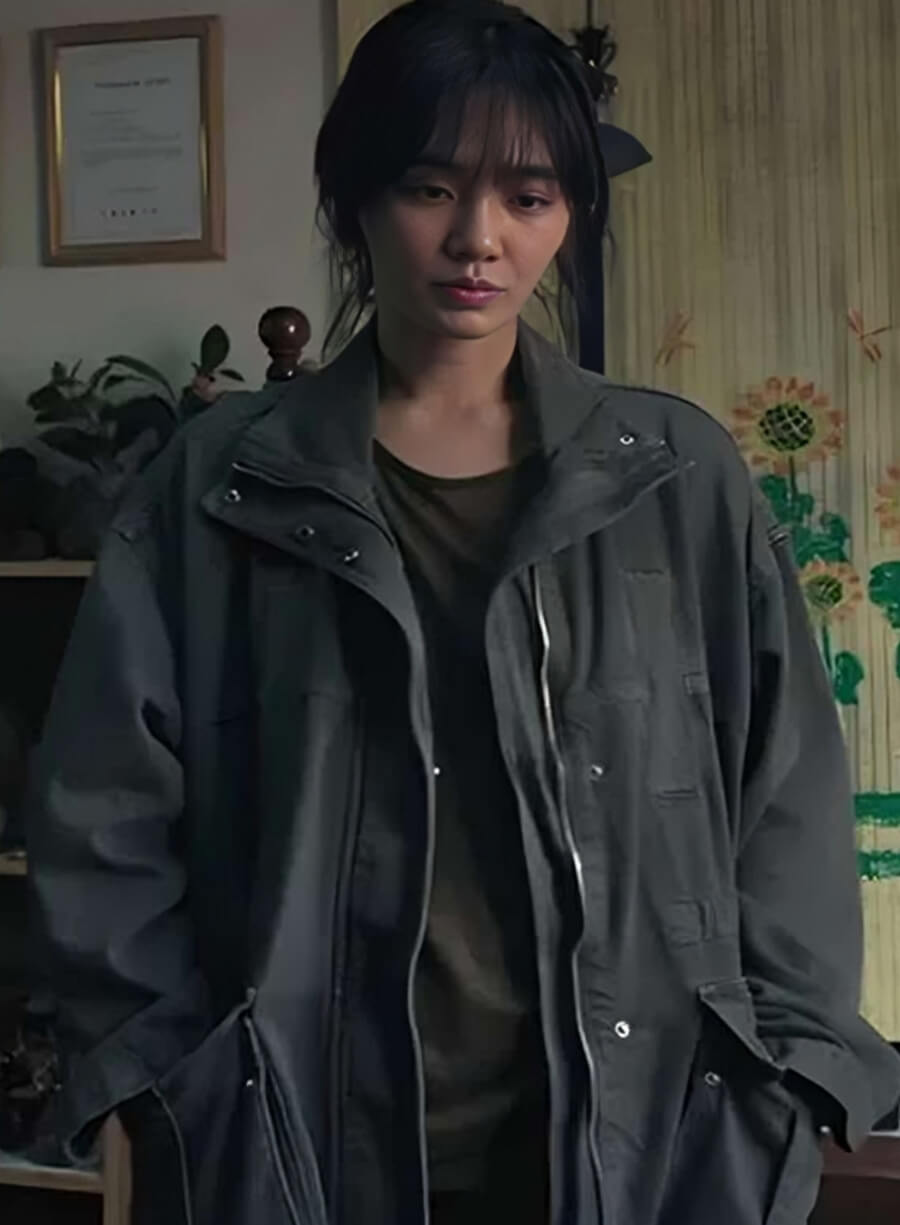 Park Gyuyoung Squid Game S02 Grey Jacket