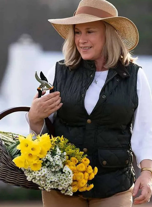 Patricia Arquette Murdaugh Death in the Family Black Vest