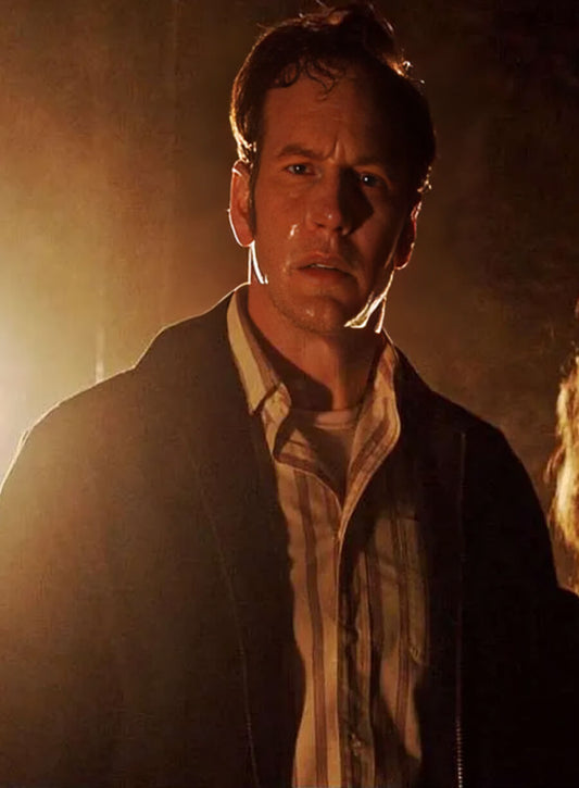 Patrick Wilson The Conjuring Last Rites 2025 Black Jacket