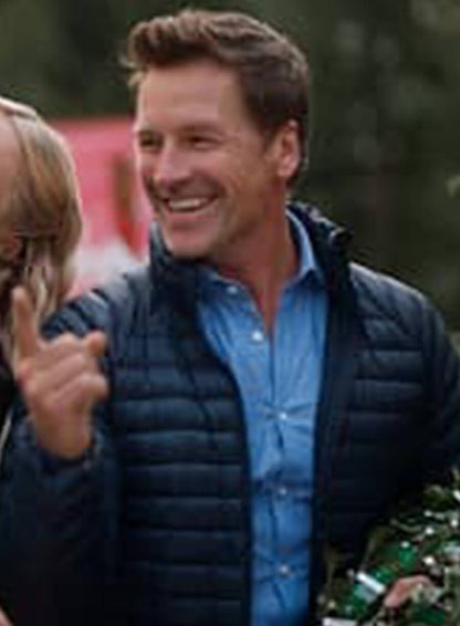 Paul Greene Fit for Christmas Black Puffer Jacket