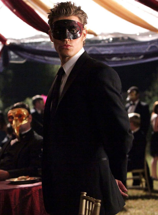 Paul Wesley The Vampire Diaries S02 Black Blazer