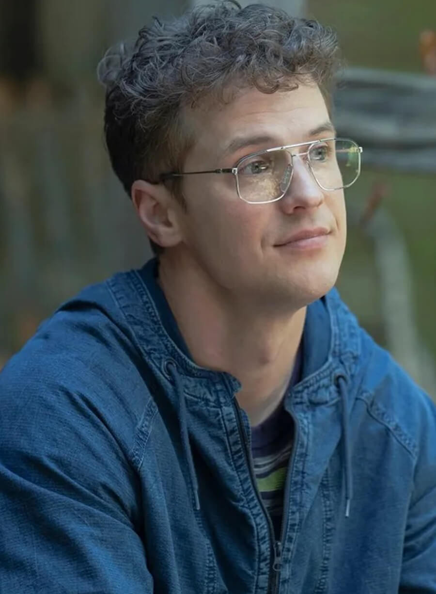 Peacemaker S02 Freddie Stroma Blue Jacket