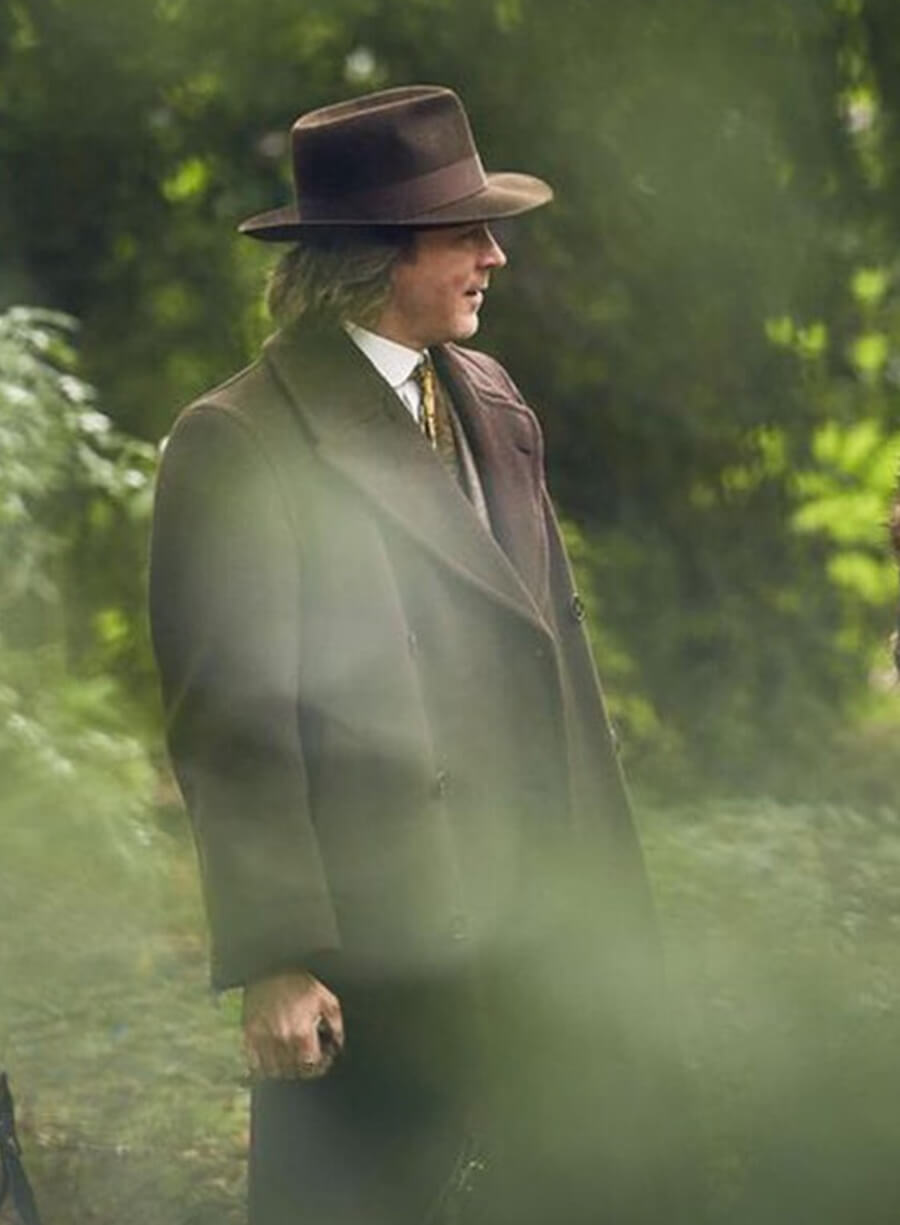 Peaky Blinders S4 Aberama Gold Maroon Coat