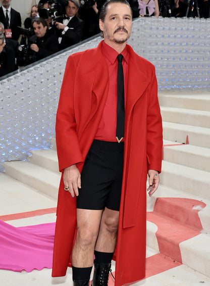 Pedro Pascal Met Gala Wool Coat