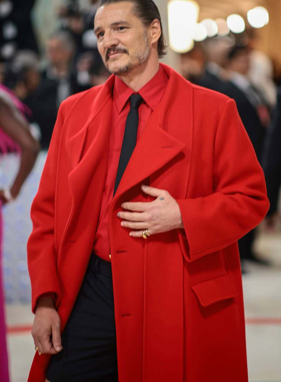 Pedro Pascal Met Gala Wool Coat