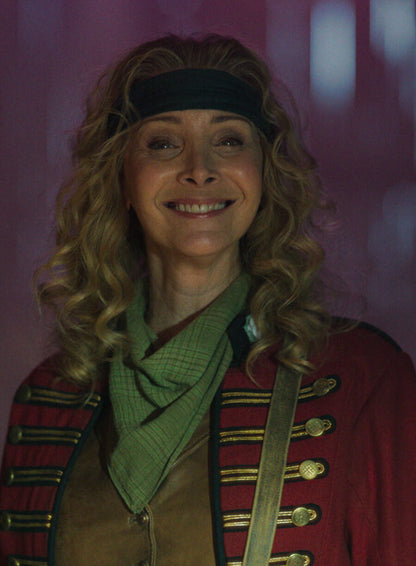 Penelope Time Bandits 2024 Red Coat