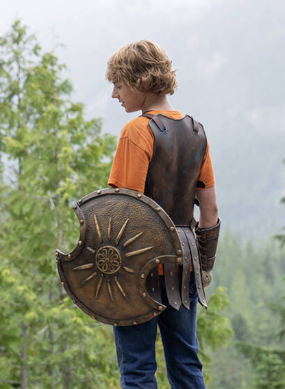 Percy Jackson and the Olympians Walker Scobell Brown Vest