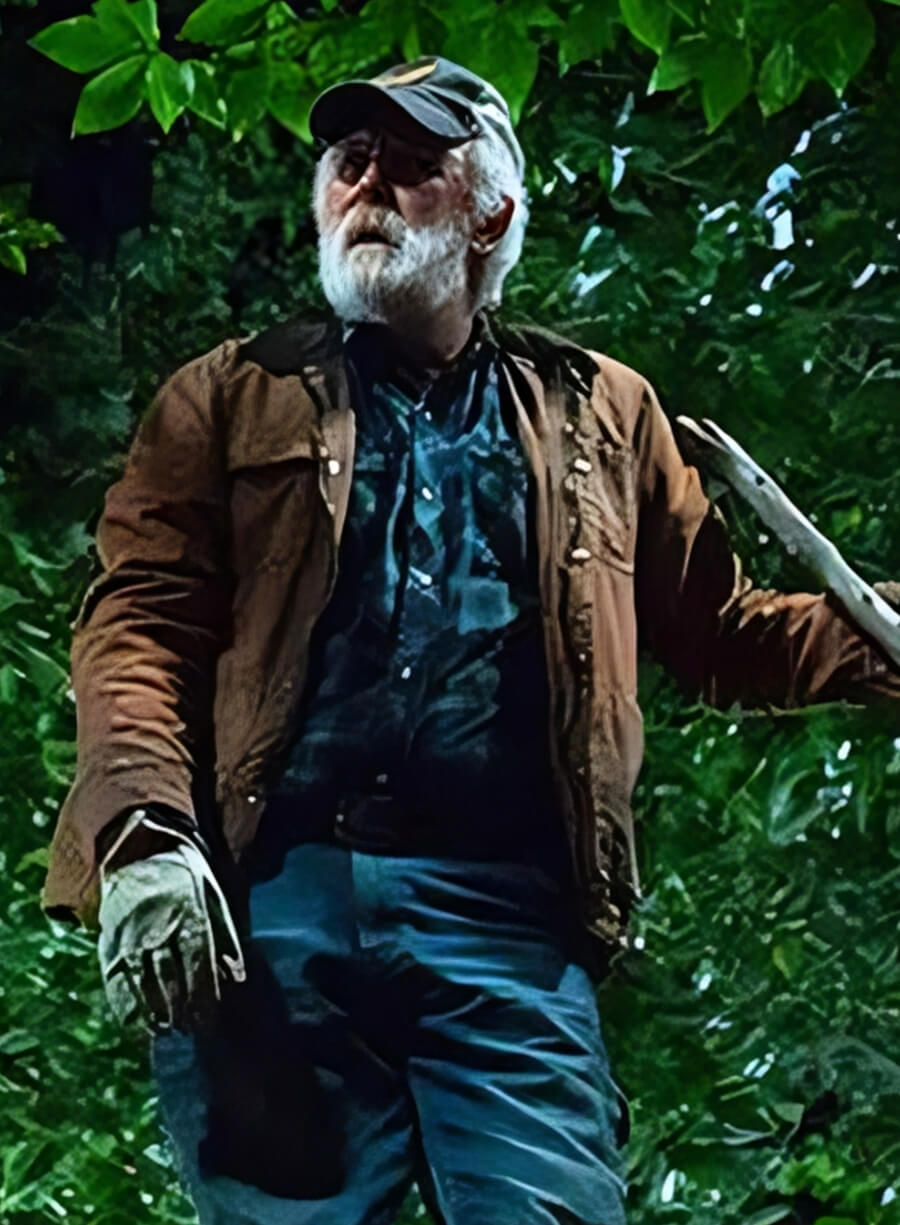 Pet Sematary John Lithgow Black Cotton Jacket